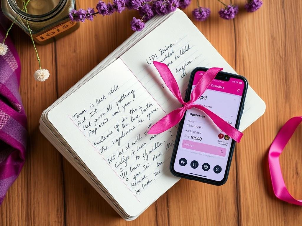 Completed handwriting work with UPI payment